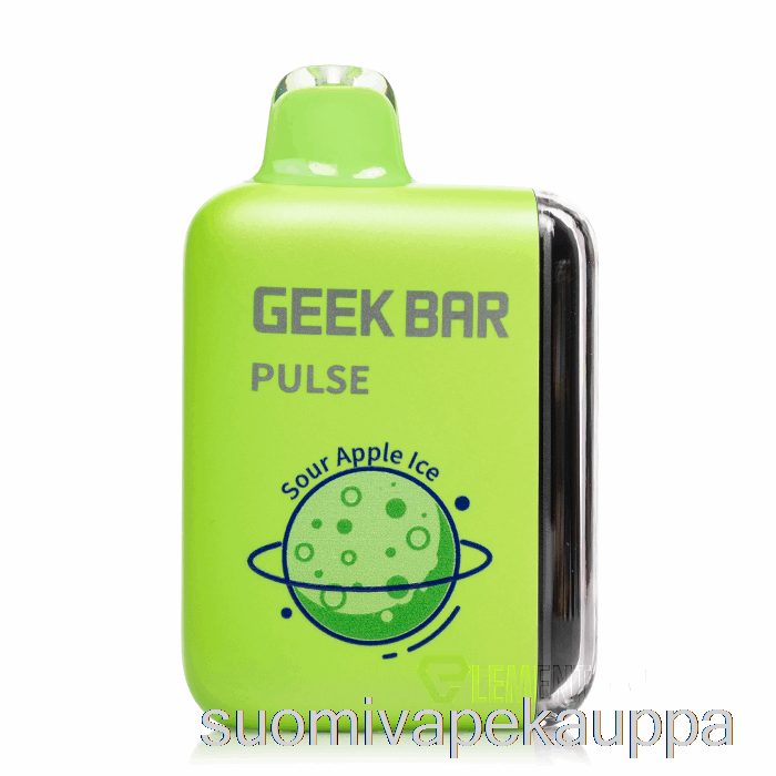 Vape Suomi Geek Bar Pulse 15000 Kertakäyttöinen Hapan Omenajää